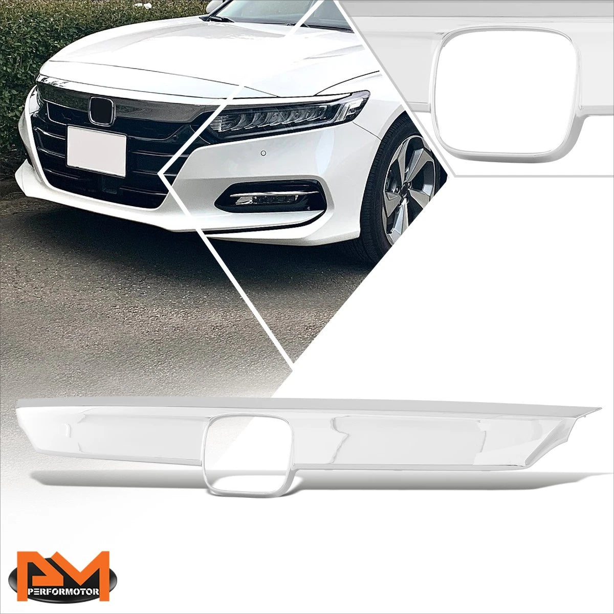 Front Grille Trim Moulding for Honda Accord LX EX EX-L Touring (2018–2020)