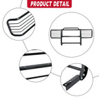 Grille Brush Headlight Bumper Guards for Chevrolet GMC Silverado Suburban (1988-2000)