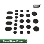24pcs Blend Door Foam for Volkswagen Golf Jetta Beetle Passat