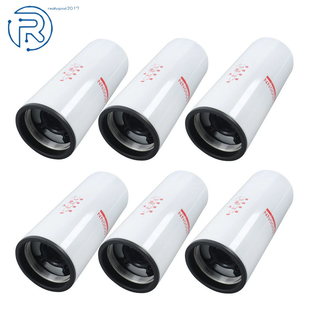 6Pcs Oil Filter LF14000NN for Cummins ISX ISM QSX QSM QST X15 (2000–2023) Replaces 4367100