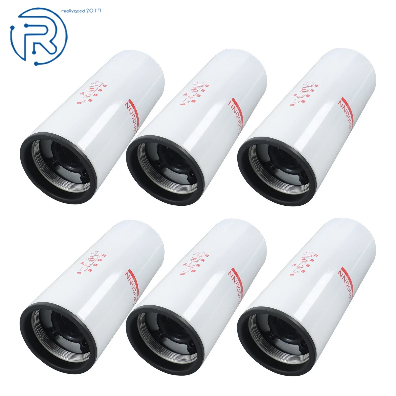 6Pcs Oil Filter LF14000NN for Cummins ISX ISM QSX QSM QST X15 (2000–2023) Replaces 4367100