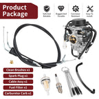Carburetor for Suzuki DRZ400SM DRZ400S (2000–2008, 2013–2018) w/ Cable