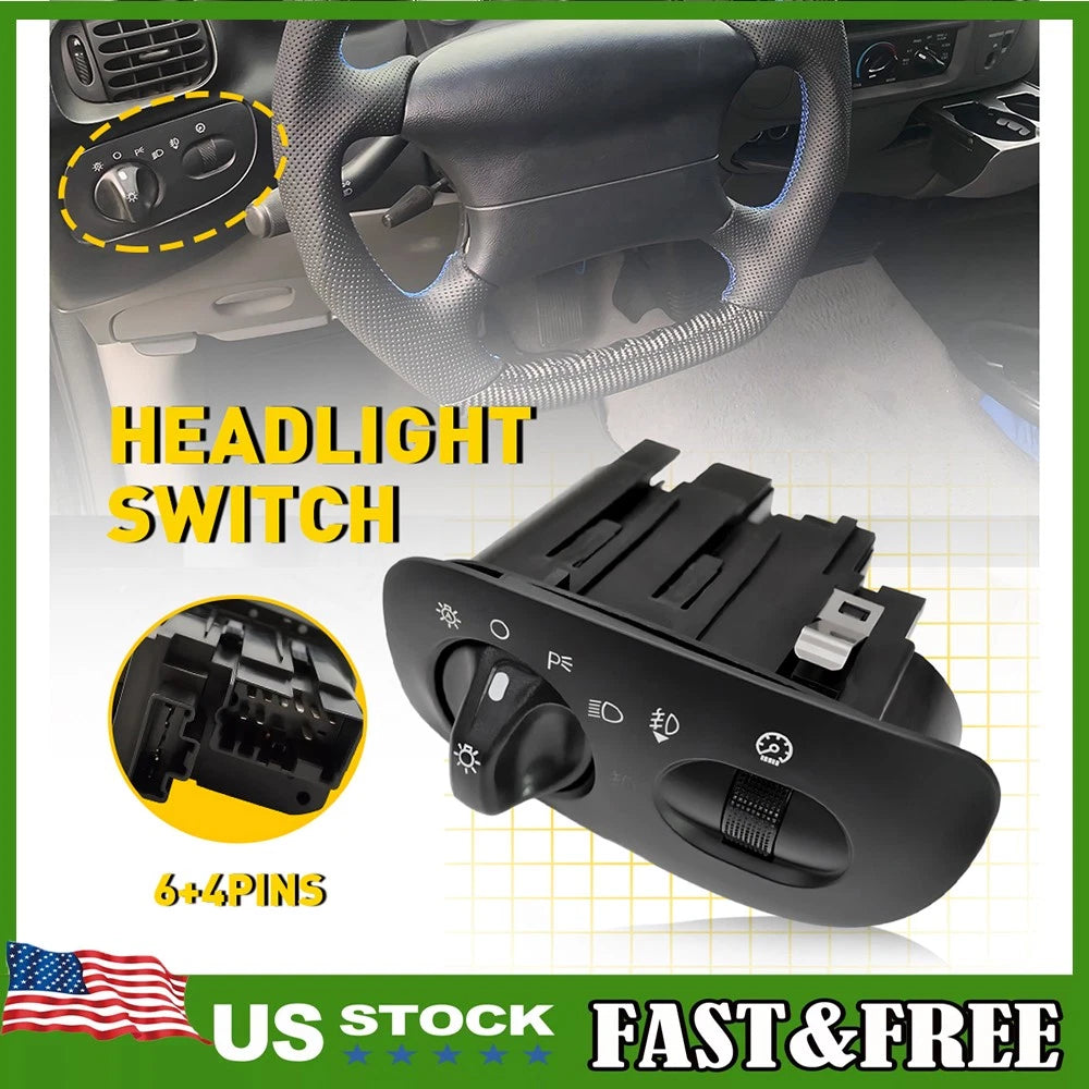 Headlight Switch for Ford F-150 (2000–2003) - Automatic & Fog Light