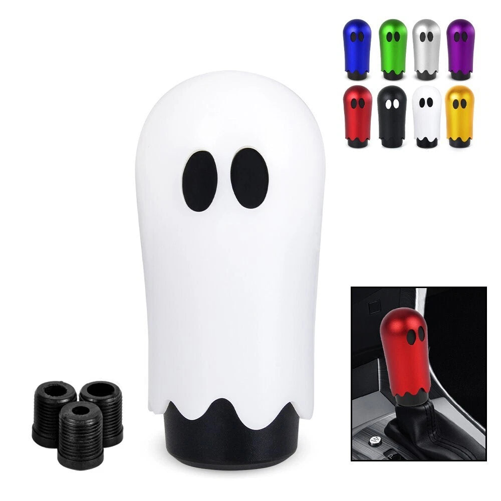 JDM Ghost Shift Head Knob for Gear Shift with M8 M10 M12 Adapter