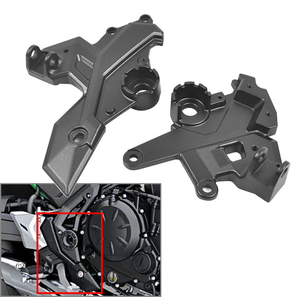 Front Footrests Foot Pegs for Kawasaki Z650 Ninja650 (2017–2022)