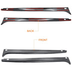 Set of 2 Bed Rail Caps for Chevy Silverado/GMC Sierra 1500 (1999–2005)