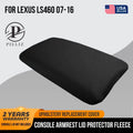 Center Console Armrest Lid Cover for Lexus LS460 (2007–2016) Black Fleece