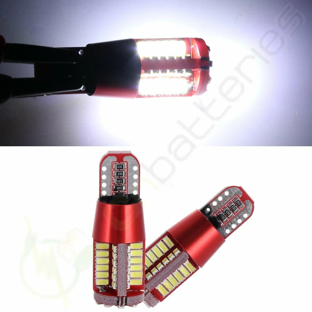 2X T10/T15 57SMD LED Light Bulbs for W5W 168 192 194 2825
