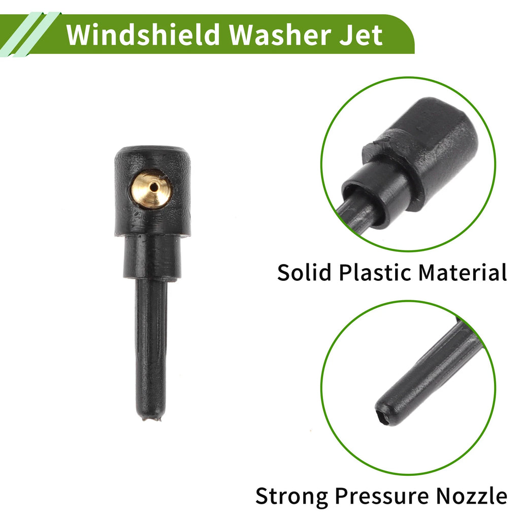 Windshield Washer Nozzle with Hose Connector for Audi (1996–2005) No. 3B9955985