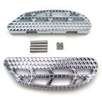 Chrome Dominator Passenger Footboard Knob for Harley Softail/Touring (2000–2017)