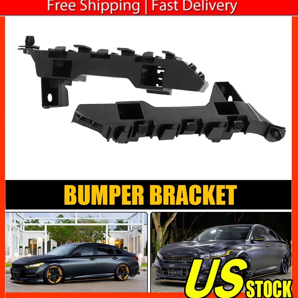 Set of 2 Front Bumper Brackets for Honda Accord Sedan (2018â2021)