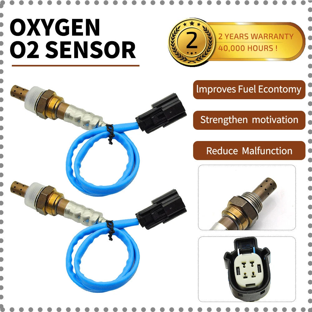 2 Downstream O2 Oxygen Sensors 234-4490 for Ford Mustang (2011–2014)