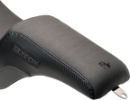 Lowrider Drifter Seat for SLYFOX (Black Logo, Smooth Vinyl, Carbon Fiber)