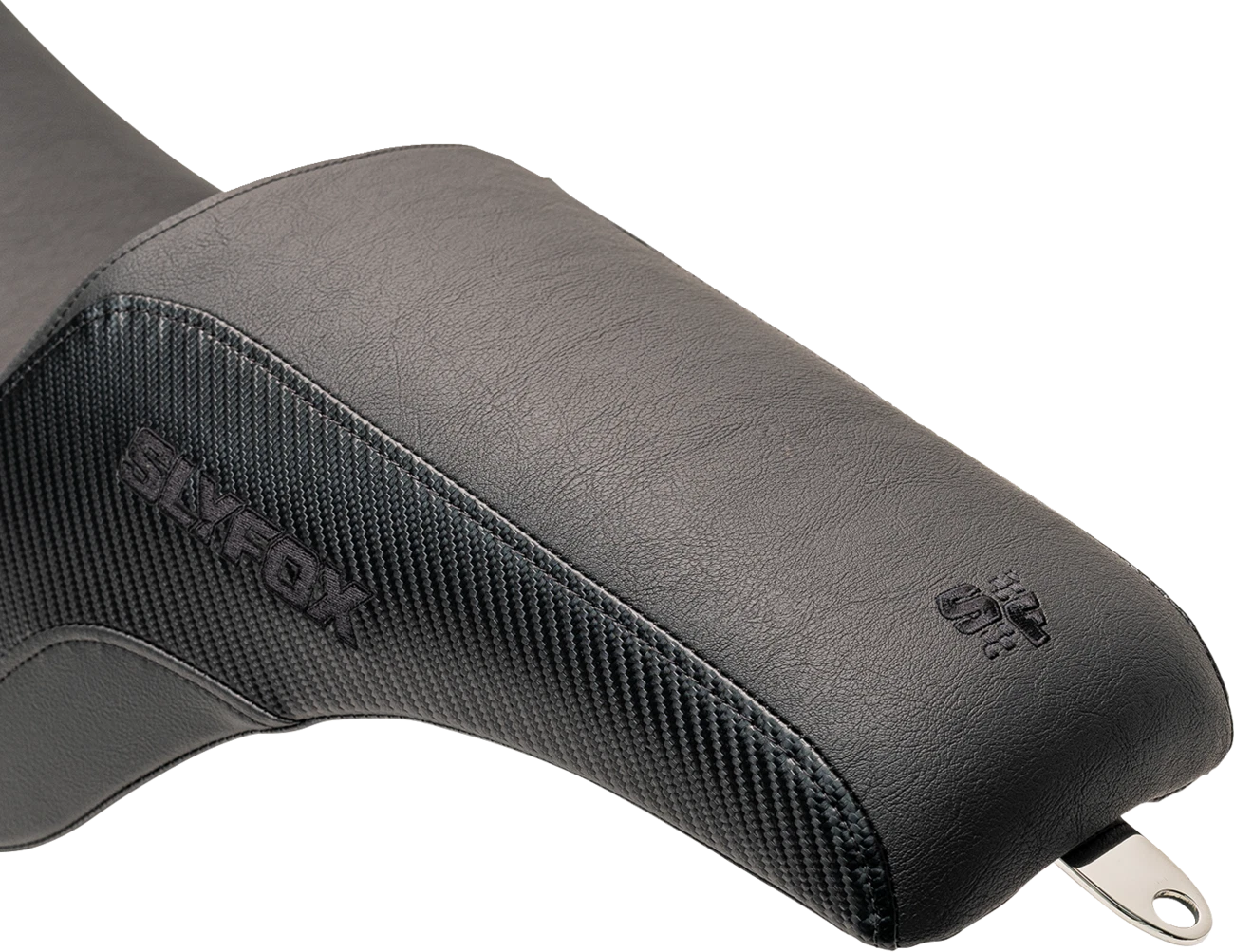 Lowrider Drifter Seat for SLYFOX (Black Logo, Smooth Vinyl, Carbon Fiber)