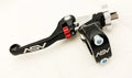Set of 2 Shorty Black Brake Clutch Perch Levers for Yamaha Raptor 700 (2007–Present)