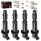 Ignition Coils & Iridium Spark Plugs for Kawasaki Ninja ZX-6R (2000-2009)