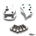 1 Inch Front Silver Handlebar Riser Spacers Kit for Yamaha FJR1300 (2001–2005)