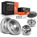 Rear Disc Brake Rotors & Pads for Ford Taurus Flex (2008–2019)