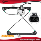 Front Right Power Window Regulator with Motor for Pontiac Grand Am (1999–2005)