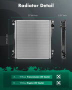 Radiator 2342 for Ford Explorer Mercury Mountaineer (2002–2005)