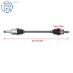 Set of 2 CV Axle Assemblies for Subaru Forester Impreza (2014–2023)