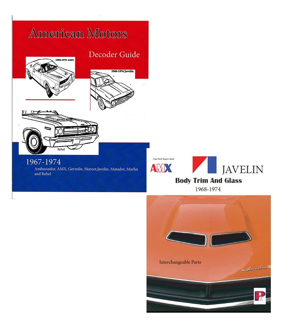 American Motors Decoder Guide for AMX Javelin (1967-1974)