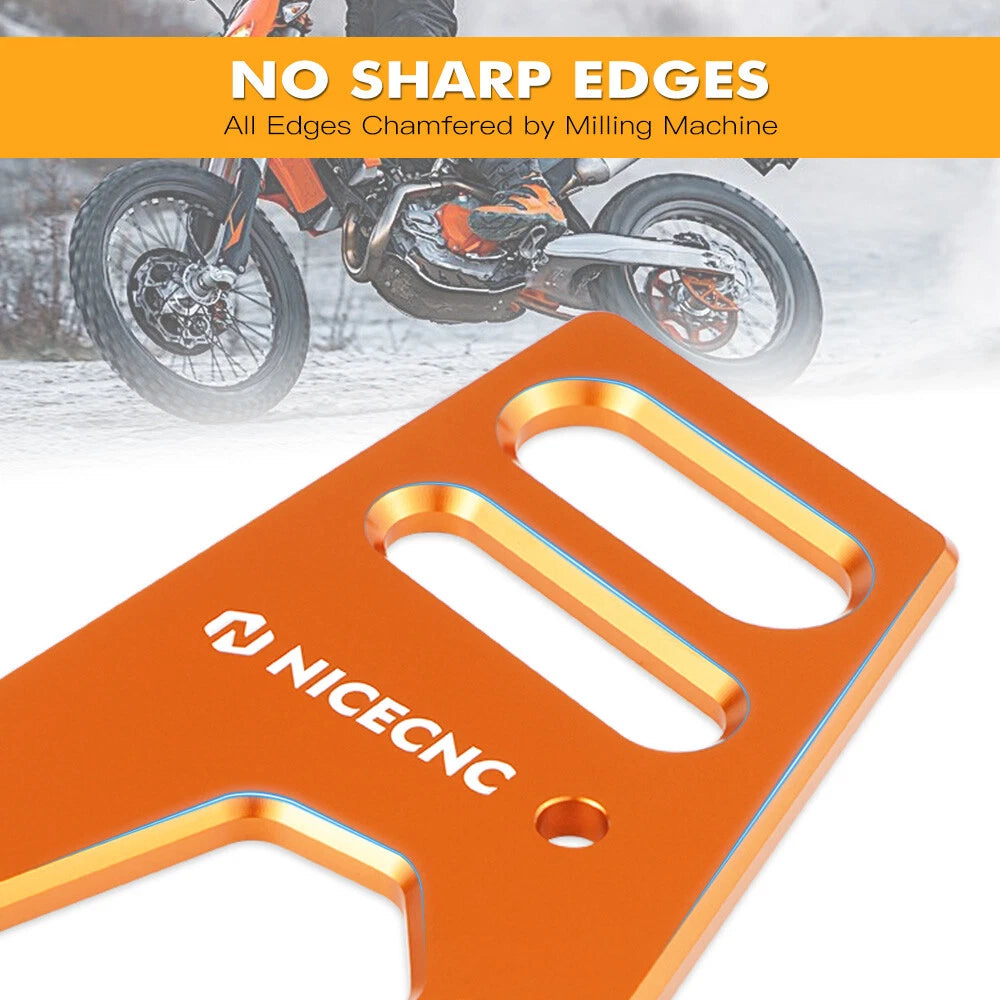 Pair Heel Guards Cover Protector Bracket for KTM 690 Enduro (2013–2023)