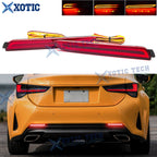 3D LED Rear Bumper Reflector for Lexus IS RX RC (2016–2023)