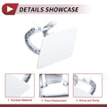 Front Left Washer Nozzle Cover for Mercedes-Benz S350 (2012-2013) White 1 x