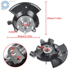 Steering Knuckle & Wheel Bearing Hub Assembly Pair for Ford Edge (2007–2014)