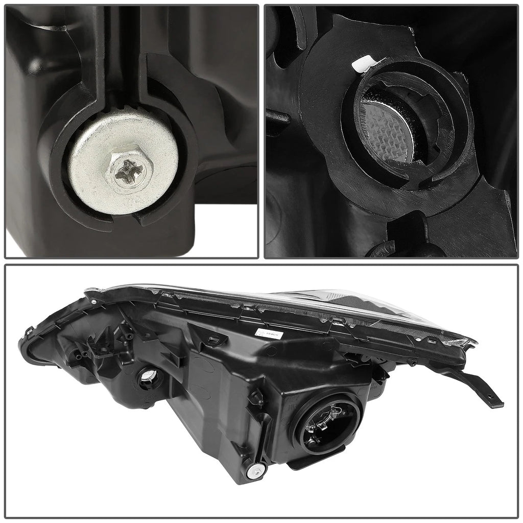 OE Style Smoked Clear Signal Headlights for Honda CR-V (2007–2011)