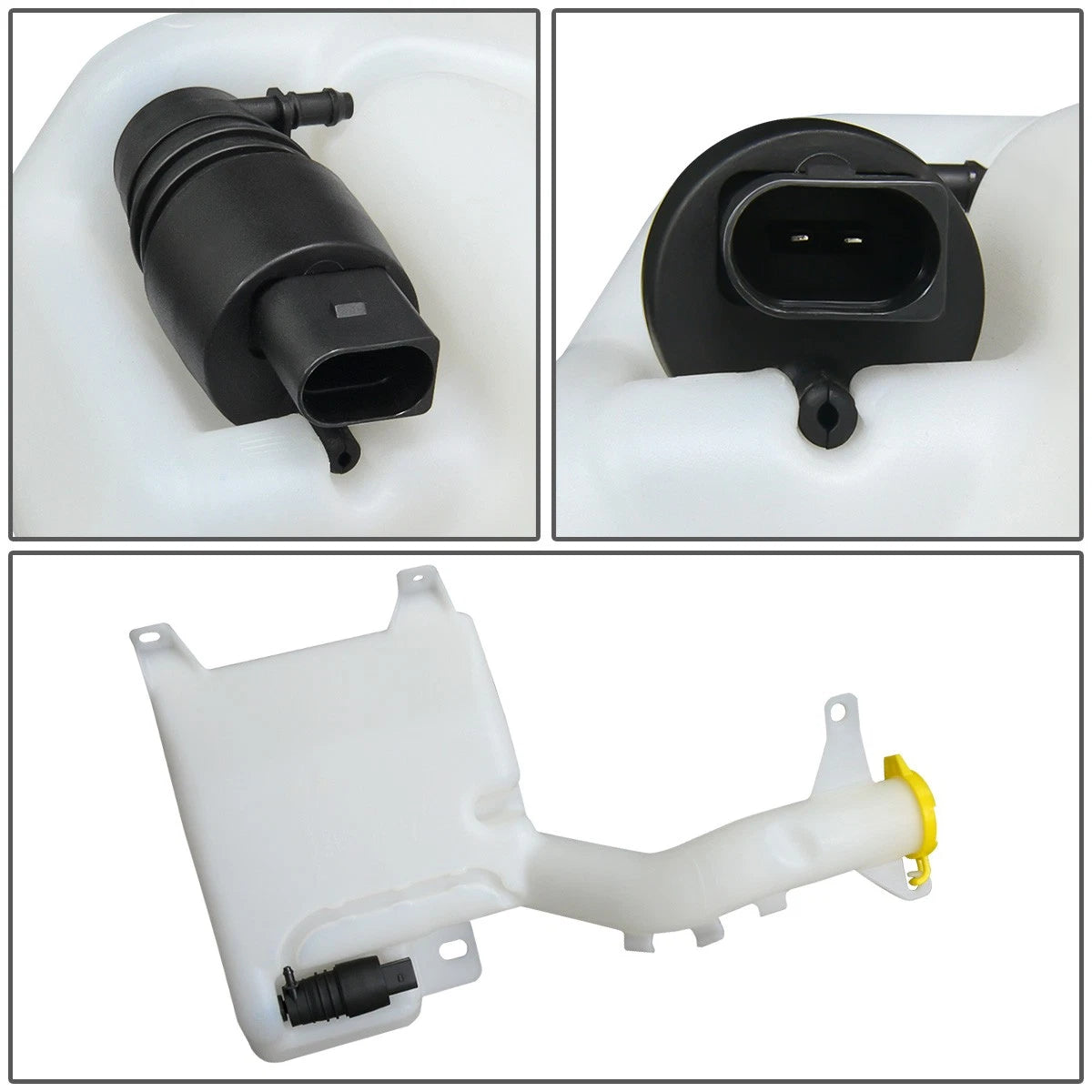 Windshield Washer Fluid Reservoir Tank for Chrysler 200 Sebring Avenger (2007–2014)