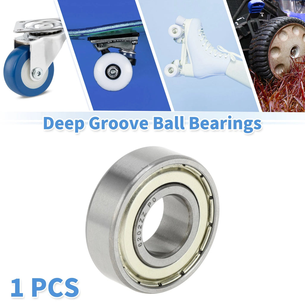 6202ZZ Deep Groove Ball Bearing for Scooter Skateboard Wheel (P0)