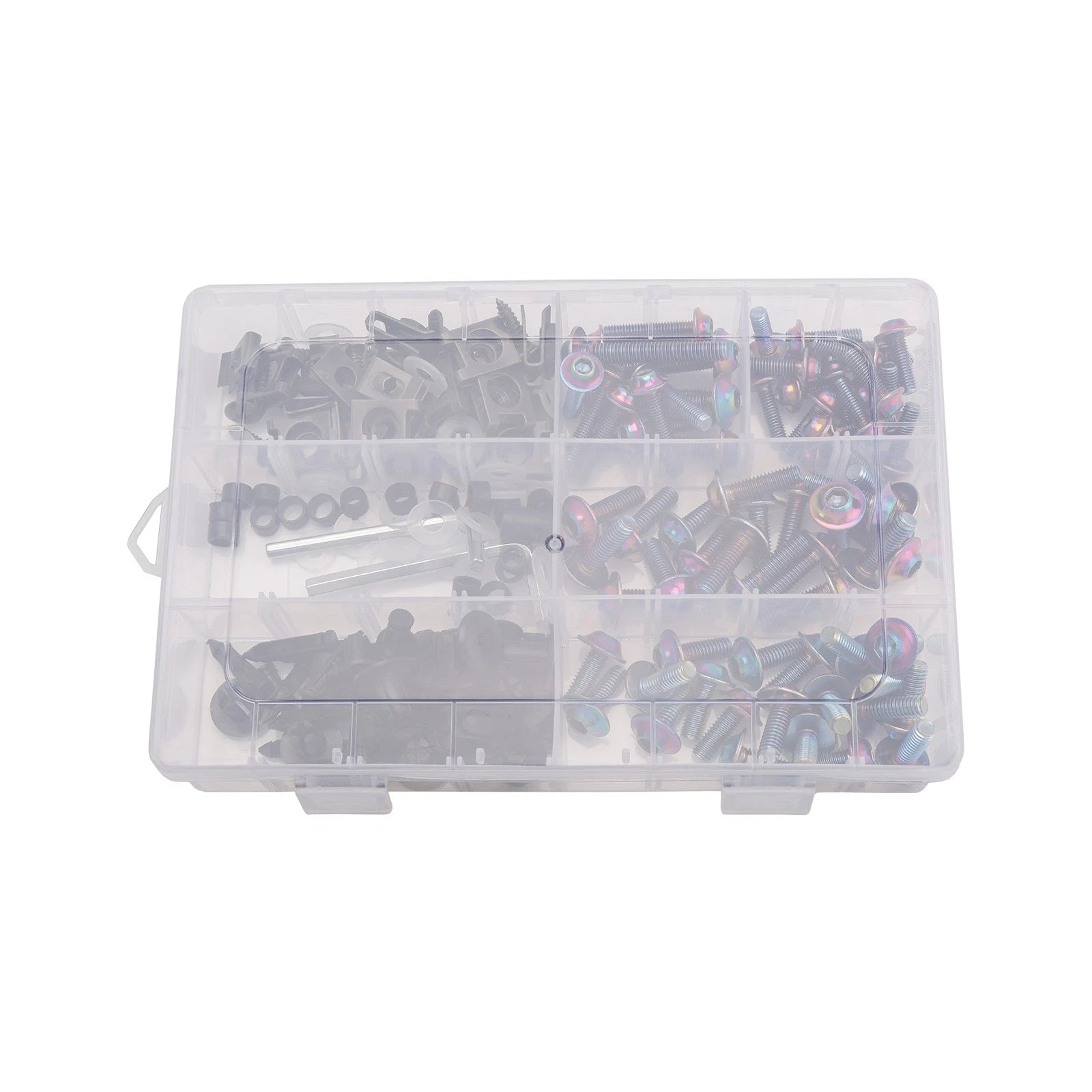 Iridium Fairing Bolts Screws Bodywork Kit for Yamaha YZF R6 R1 R3 R25 FZ07 FZ09 (2006–2023)