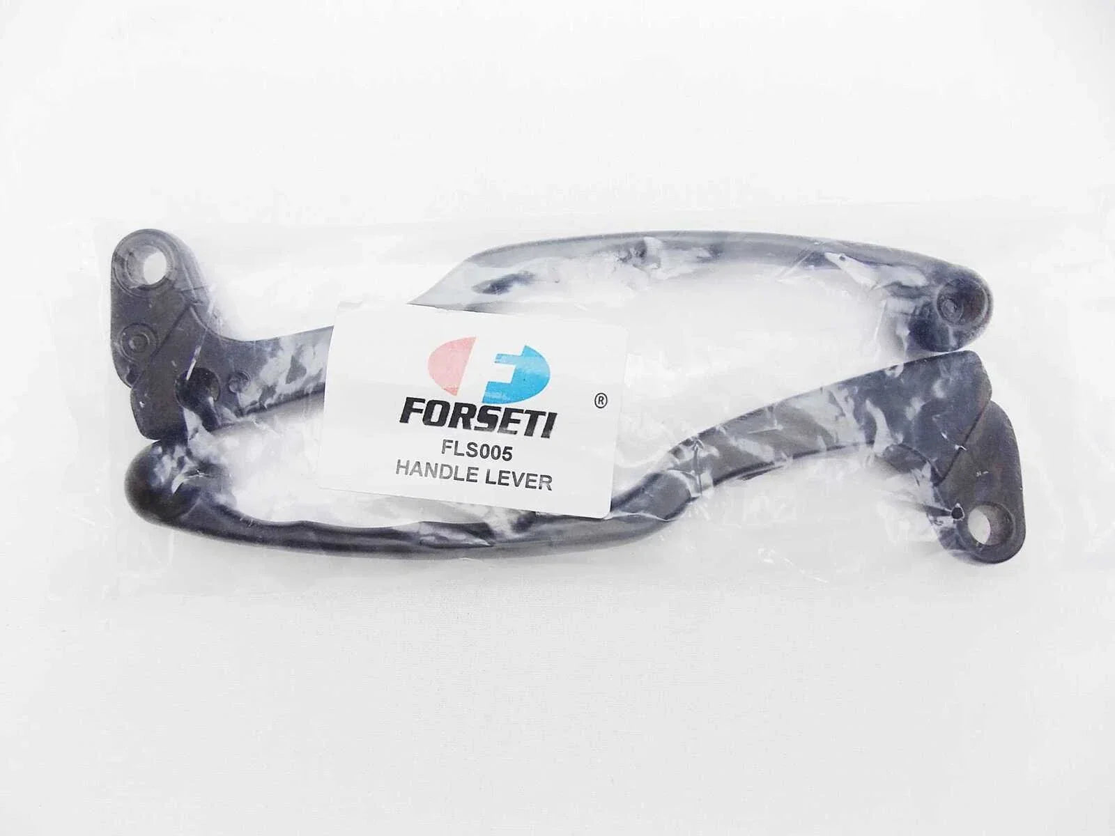 Black Forseti Front Brake & Clutch Lever Set for Yamaha XT500 (76-89)