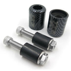 Rubber ZXR Bar Ends for Kawasaki Ninja ZX6RR (2003–2012)