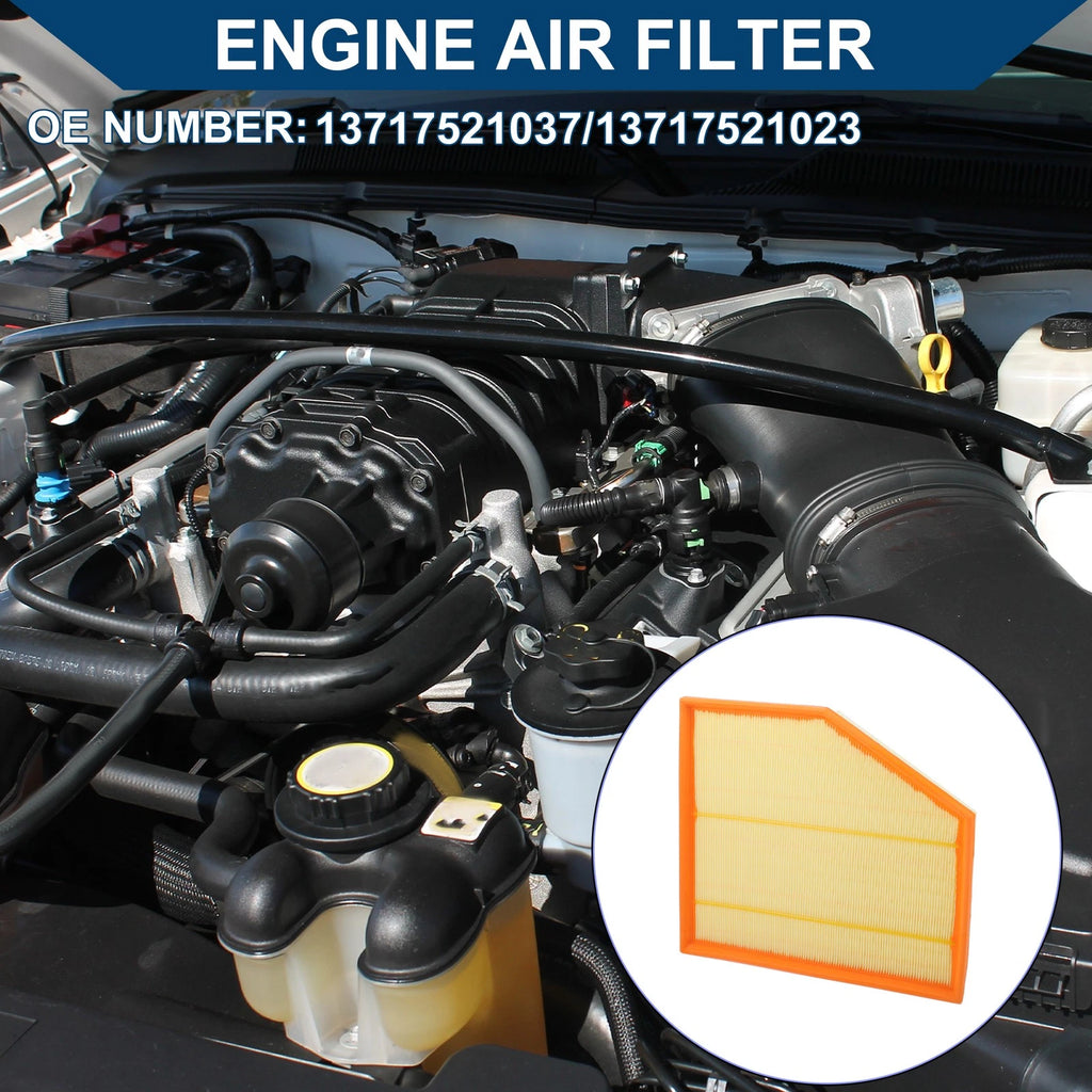 Engine Air Filter No. 13717521037 for BMW 545i (2004–2005)
