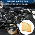 Engine Air Filter No. 13717521037 for BMW 545i (2004–2005)