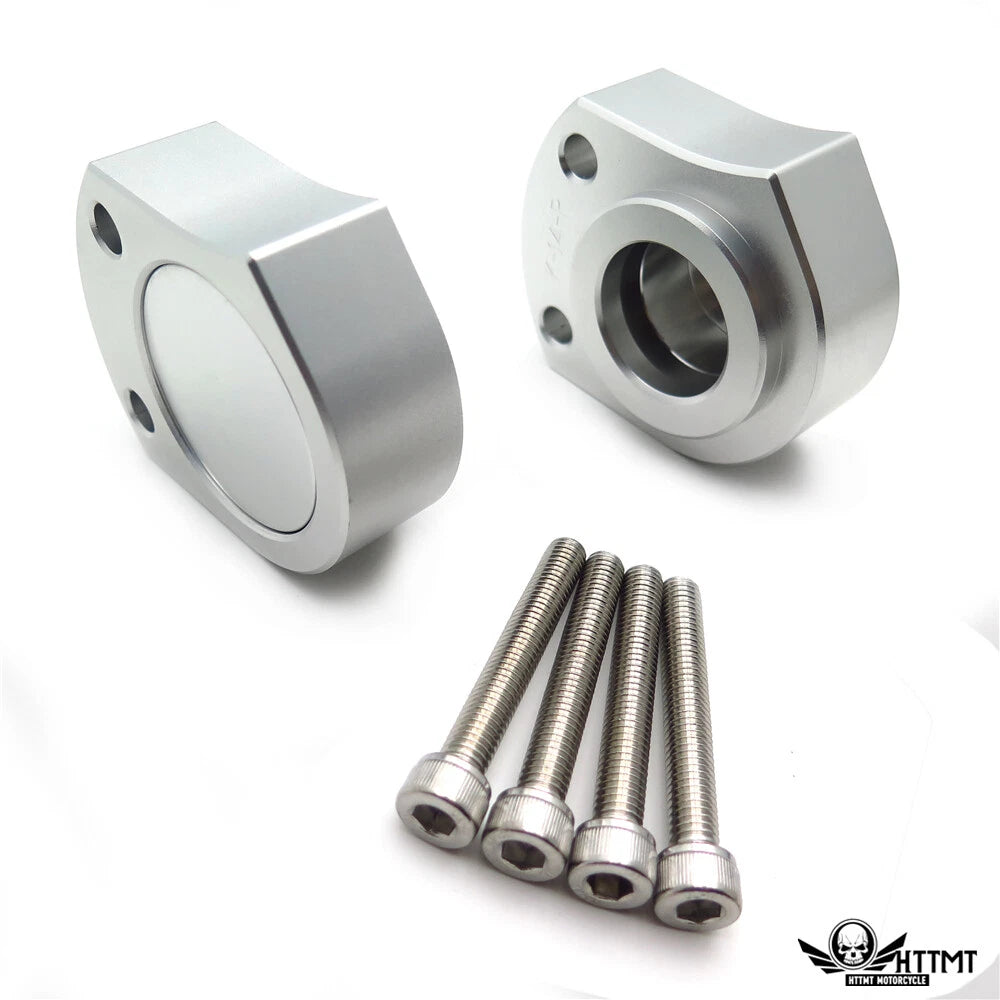 CNC Handlebar Mount Clamps for Kawasaki ZX-14R/ZZR1400 (2006–2018)