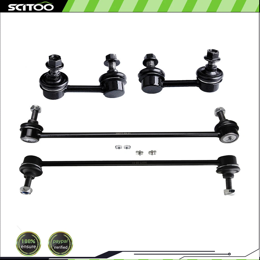 Set of 4 Sway Bar End Links for Honda Civic (2012–2015)