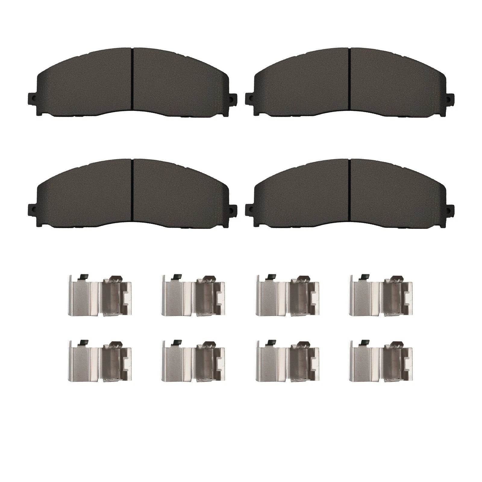 Front Brake Pads Kit for Ford F-250 F-350 F-450 Super Duty (2013–2024)