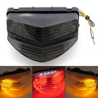 Integrated LED TailLight Turn Signals for Honda CBR 600 F4i (2001–2003) Smoke