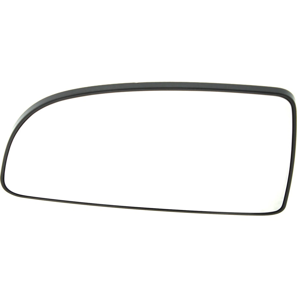 Left Heated Mirror Glass for Kia Rondo (2007–2012) with Backing Plate