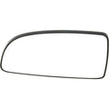 Left Heated Mirror Glass for Kia Rondo (2007–2012) with Backing Plate