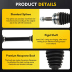 Front CV Axle Shaft Assembly for Toyota Camry Avalon 2.5L (2018–2021)