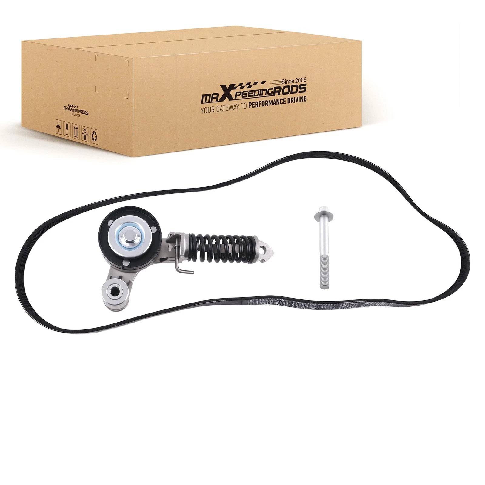 Serpentine Belt Tensioner Kit for Buick Encore, Chevy Sonic, Trax (2013–2018)