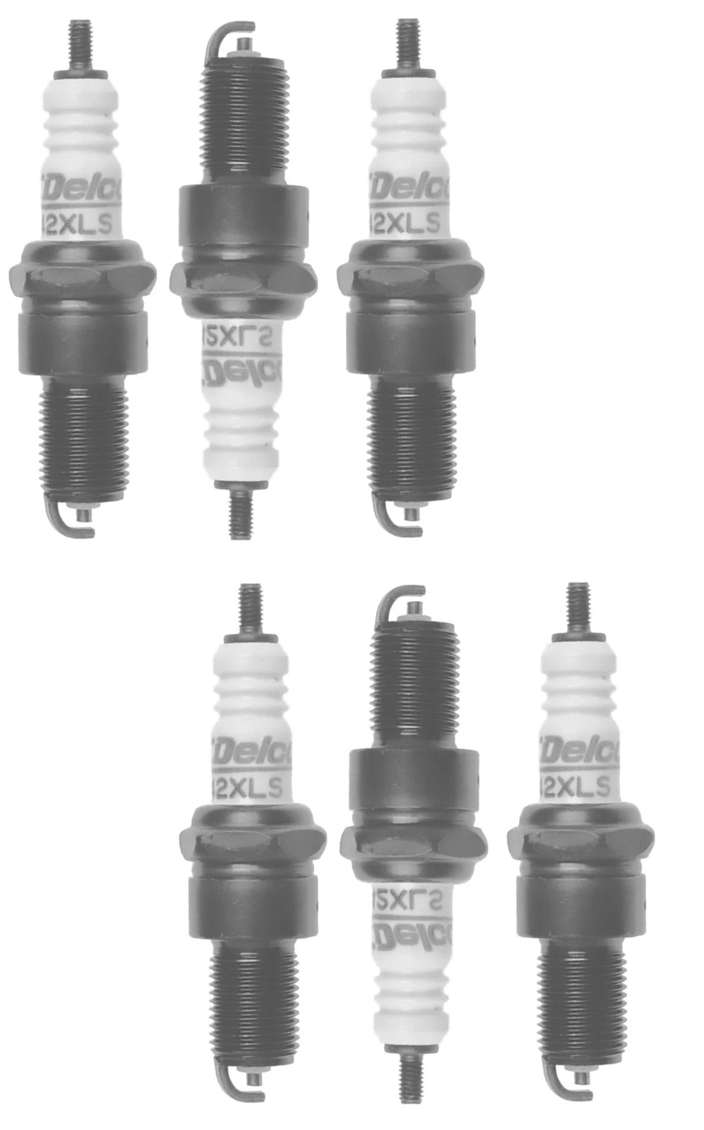 Set of 6 Spark Plugs for Alfa Romeo, BMW, Mercedes, Reliant, Jaguar (4CYL)