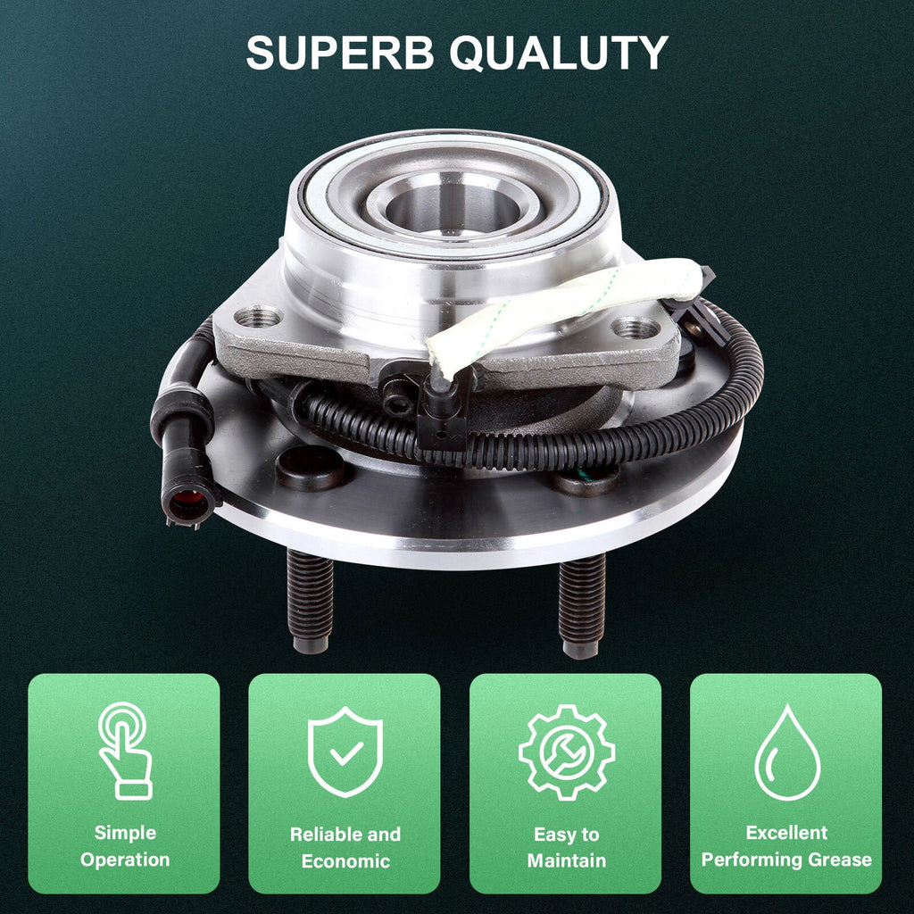 2X Front Wheel Hub Bearing for Ford F150 (2000–2003)