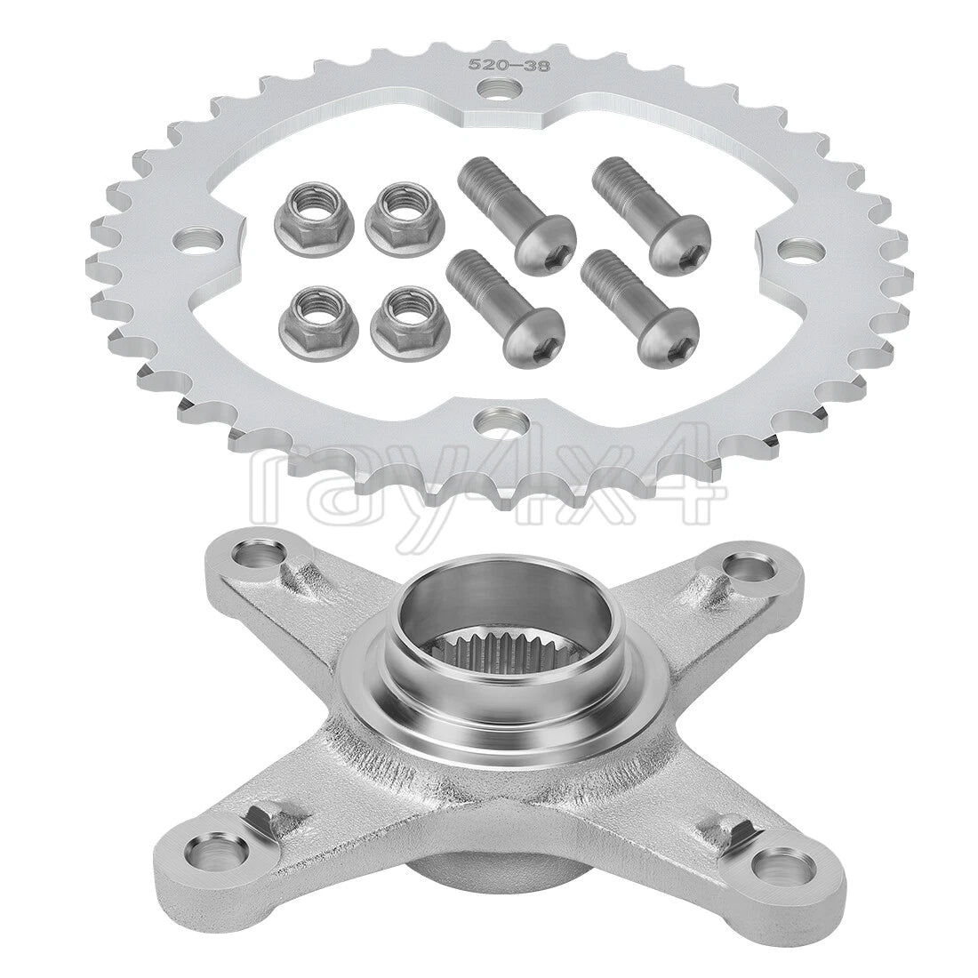 Rear Sprocket Hub Collar Axle for Yamaha YFZ450 YFZ 450 Raptor 700 (2004–2013)