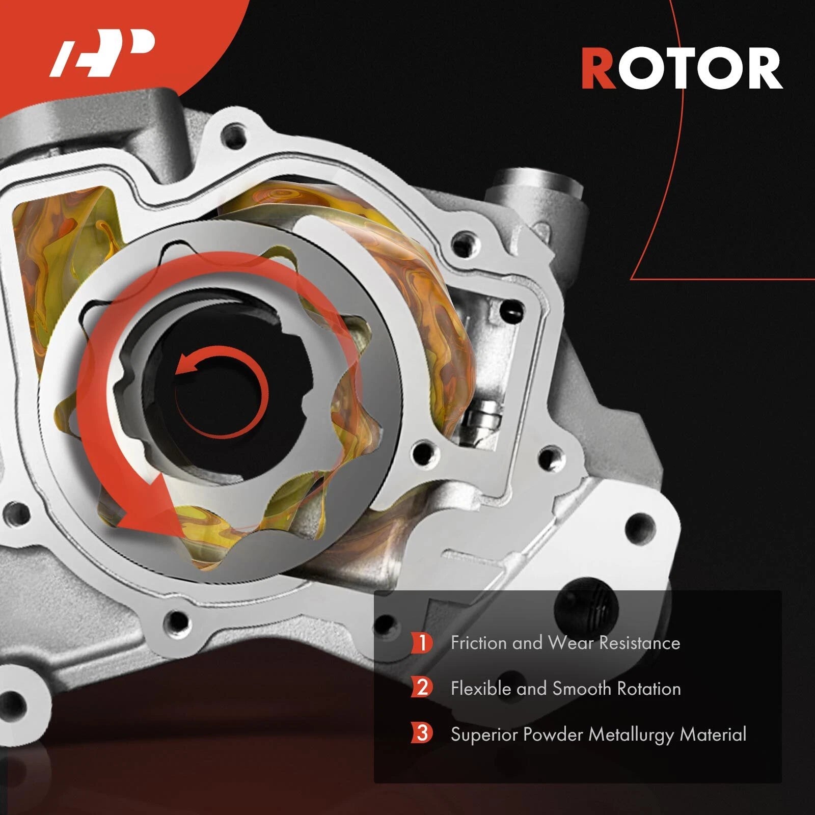 Engine Oil Pump for Ford Ranger, Mazda B2500 (1995-2001)